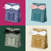 Ballotins Crème Boho unique et Motif noir