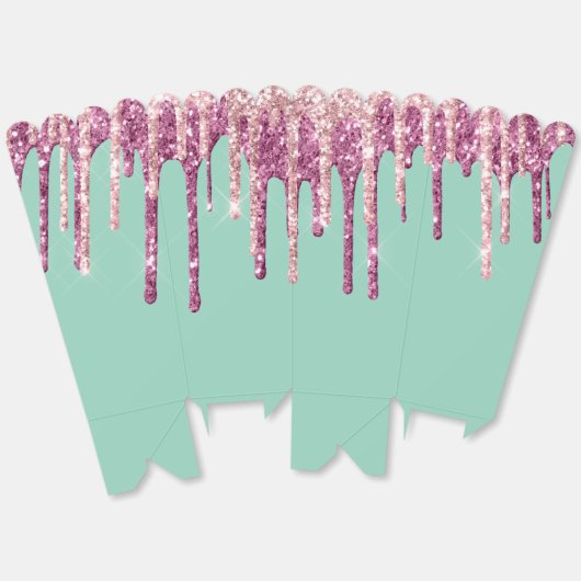 Ballotins Crème de crème glacée rose à la menthe Parties sci (Déplié)