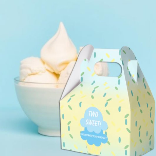 Ballotins Crème de glace 2ème anniversaire