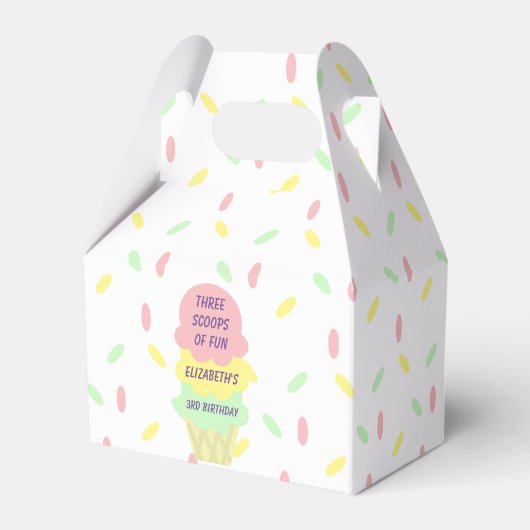 Ballotins Crème de glace 3e anniversaire (Verso)