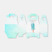 Ballotins Crème de glace Anniversaire personnalisé (Déplié)