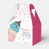 Ballotins Crème glacée d'été Merci de Fête des mariées moder (Arrière)