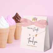 Ballotins Crème glacée douce été ici Baby shower Scoop