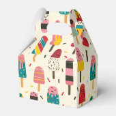 Ballotins Crème glacée mignonne fête d'anniversaire (Arrière)