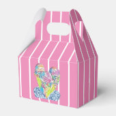 Ballotins Crème glacée rayée rose (Arrière)