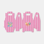 Ballotins Crème glacée rayée rose (Déplié)