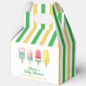 Ballotins Crème Jaune Verte Prêt À Pop Baby shower (Recto)