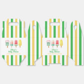 Ballotins Crème Jaune Verte Prêt À Pop Baby shower (Déplié)