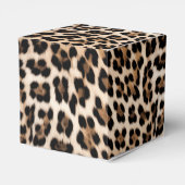 Ballotins Crémeux Brown Empreinte de léopard noir Mariage an (Arrière)