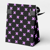 Ballotins Crochets Lilac sur noir (Arrière)