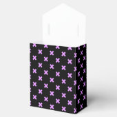 Ballotins Crochets Lilac sur noir (Ouvert)