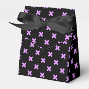 Ballotins Crochets Lilac sur noir