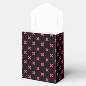 Ballotins Crochis Fuchsia sur noir (Ouvert)