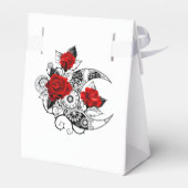 Ballotins Croissant mécanique avec roses rouges (Arrière)