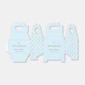 Ballotins Croix Bleue Or Personnalisée Garçon Première commu (Déplié)