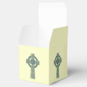 Ballotins Croix celtique en boîte de préférence de mariage T (Ouvert)