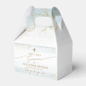 Ballotins Croix d'or Merci premier sainte communion (Arrière)