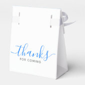 Ballotins Croix du baptême bleu (Arrière)