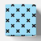 Ballotins Croix noire sur le bleu bébé (Haut)