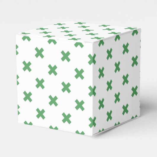 Ballotins Croix verte coutures sur blanc (Verso)