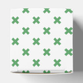 Ballotins Croix verte coutures sur blanc (Haut)