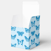 Ballotins Croquis de papillon, bleu cérusé et bleu ciel (Ouvert)