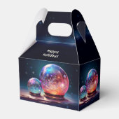Ballotins Crystal Snowballs Christmas Holiday Gift Box (Arrière)