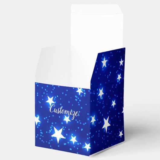 Ballotins Cube bleu Stargazer (Ouvert)