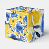 Ballotins Cube cadeau Golden Bloom (Arrière)