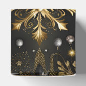 Ballotins Cube Chic Silver Et Flèche De Neige Or (Haut)