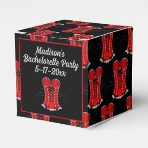 Ballotins Cube Corset Rouge Coquin