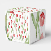 Ballotins "Cube de Cadeau Fleur de Lilas" (Arrière)