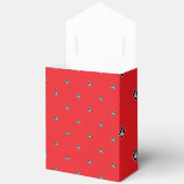 Ballotins Cube de Pyramide de Remerciement Rouge Répété (Ouvrir)