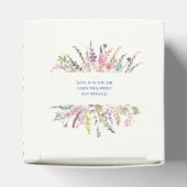 Ballotins Cube Fleur sauvage aquarelle Crest (Haut)