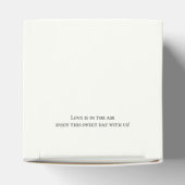 Ballotins Cube Fleur sauvage aquarelle Crest (Haut)