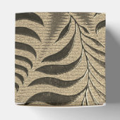Ballotins Cube Motif Feuille d'or (Haut)