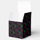 Ballotins Cube Motif géométrique Retro Neon (Ouvert)