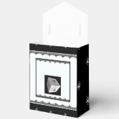 Ballotins Cube pyramide noir blanc (Ouvrir)
