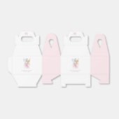 Ballotins Cuit Avec Amour Pink Bow Coquette Personnalisé (Déplié)