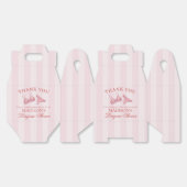 Ballotins Culotte de douche lingerie cœur rose et rouge Fête (Déplié)