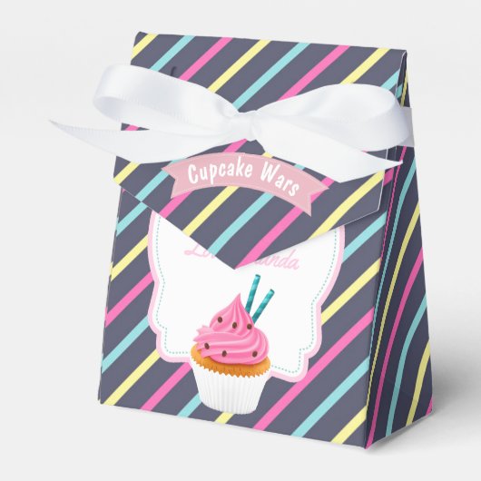 Ballotins Cupcake Anniversaire Fête Invité Favoriser (Verso)