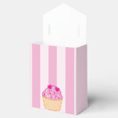 Ballotins Cupcake avec deux coeurs Fête des mariées boîte de (Ouvert)