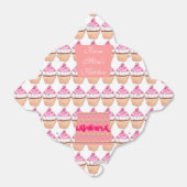BALLOTINS CUPCAKE BOÎTES DE DÉCOLLAGE PERSONNALISABLES - CAD (Déplié)