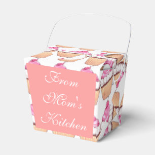 BALLOTINS CUPCAKE BOÎTES DE DÉCOLLAGE PERSONNALISABLES - CAD