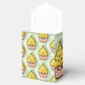 Ballotins Cupcake jaune citron (Ouvert)