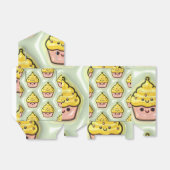 Ballotins Cupcake jaune citron (Déplié)