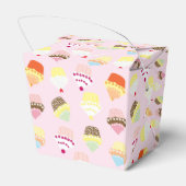 Ballotins Cupcake Party Favoriser Box (Arrière)