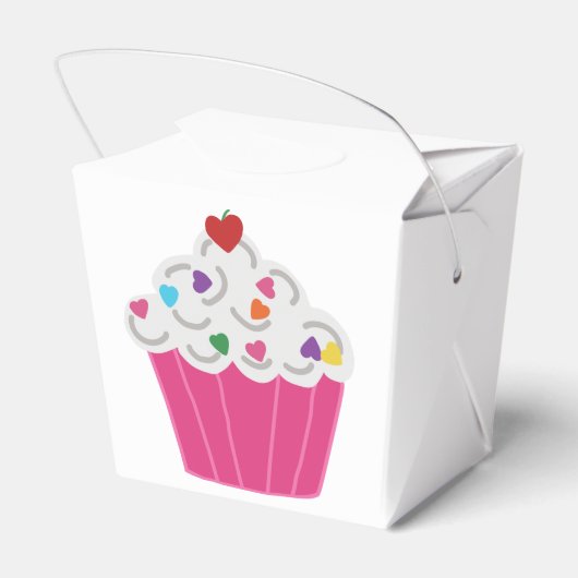 Ballotins Cupcake Rose Dessert (Arrière)