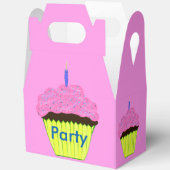 Ballotins Cupcakes au chocolat rose Merci (Ouvrir)