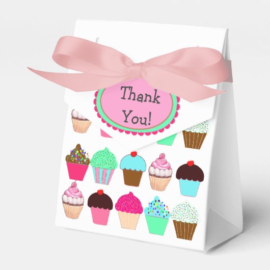 Ballotins Cupcakes colorés - N'importe quelle occasion (Verso)